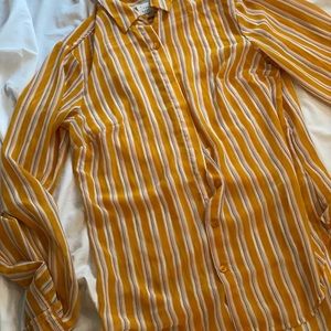 Yellow Button Down A New Day